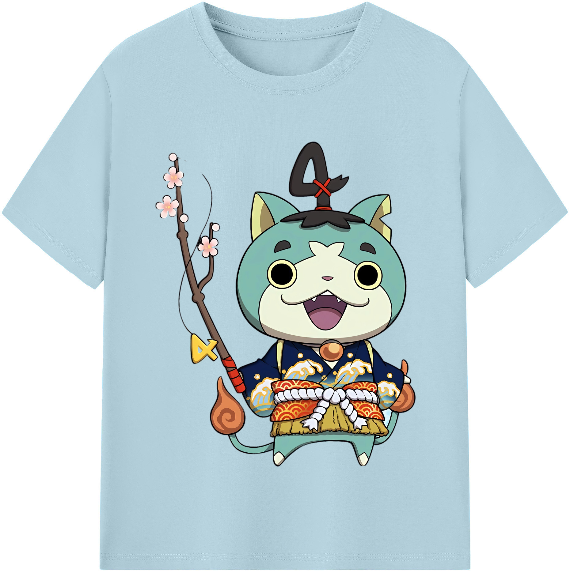 （画像用） 妖怪ウォッチ Yo-kai Watch 綿100％半袖Tシャツ（フロントプリント）